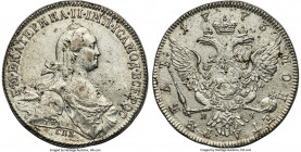Catherine II Rouble 1773 СПБ-ЯЧ-Т.И. XF Details NGC, St. Petersburg mint, KM-C67a.2, Bit-216. Numerous scratches, with fully struck details. 

HID0980...