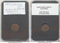 Siberia. Catherine II 4-Piece Lot of Uncertified Assorted Issues, 1) Polushka (1/4 Kopeck) 1773-КМ, KM-C1, Bit-1220 (R1) 2) Kopeck 1773-КМ, KM-C3, Bit...