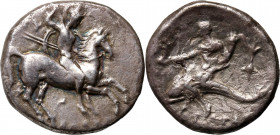 Greece, Calabria, Tarentum, Didrachm (Nomos) 280-272 BC