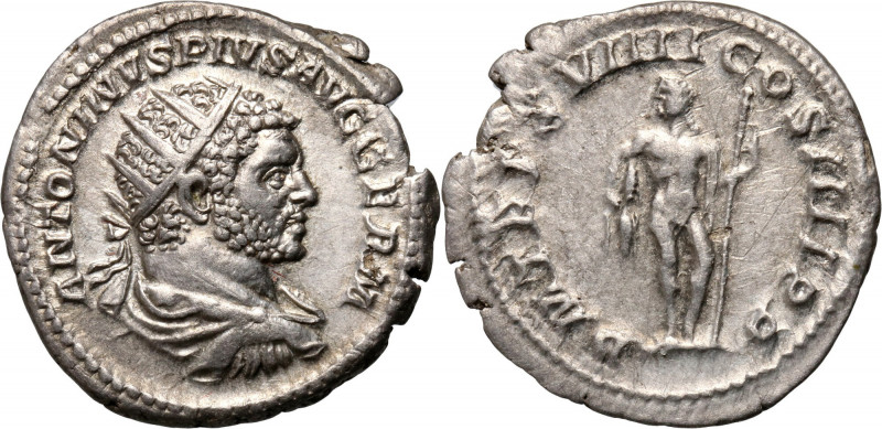 Roman Empire, Caracalla 198-217, Antoninian, Rome Weight 4,97 g, 22,5 mm.
 Waga...