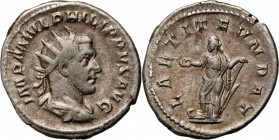 Roman Empire, Philip the Arab 244-249, Antoninian, Rome