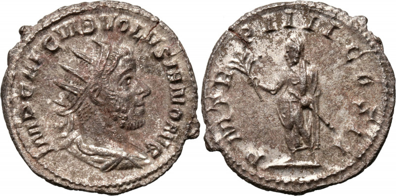 Roman Empire, Volusianus 251-253, Antoninian, Rome Weight 2,99 g, 21,5 mm.
 Wag...