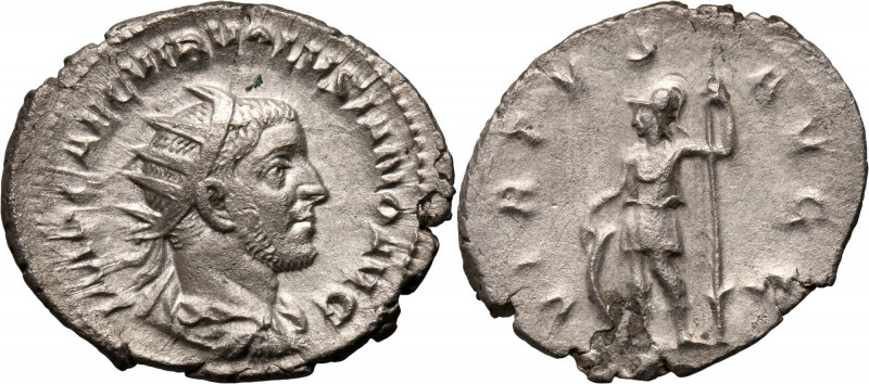 Roman Empire, Volusianus 251-253, Antoninian, Rome Weight 3,64 g, 20-22 mm.
 Wa...