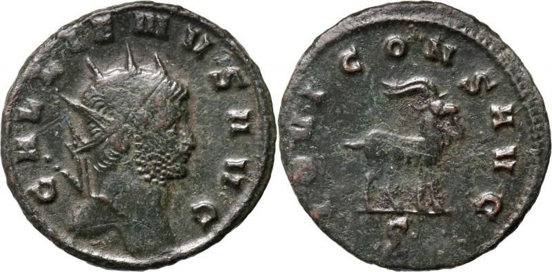 Roman Empire, Gallienus 253-268, Antoninian, Rome Weight 3,02 g, 20,5 mm.
 Waga...