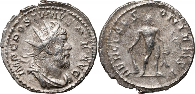Roman Empire, Postumus 260-269, Antoninian, Trier Weight 3,33 g, 22 mm.
 Waga 3...