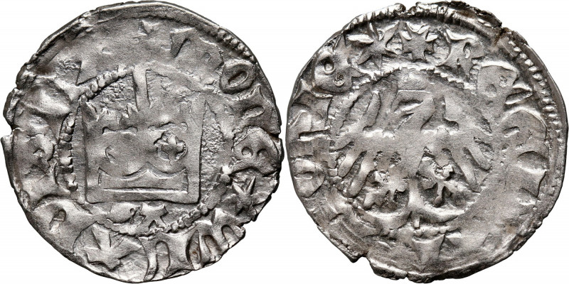 Władysław Jagiełło 1386-1434, półgrosz, Kraków, sygnatura SA Waga 2,21 g. Refere...