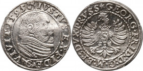 Prusy Książęce, Jerzy Fryderyk, grosz 1595, Królewiec