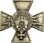 II RP, Krzyż Obrony Lwowa z orderem Virtuti Militari i mieczami, 1921