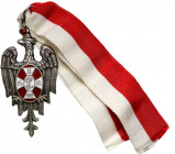II RP, Odznaka pamiątkowa żołnierzy Polskiego Korpusu Posiłkowego na Węgrzech, Rarańcza-Huszt, 1918