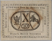 Insurekcja Kościuszkowska, 10 groszy 13.08.1794