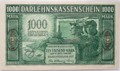 Kowno, 1000 marek 4.04.1918, seria A