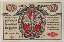 Generalne Gubernatorstwo, 10 marek polskich 9.12.1916, Generał, seria A