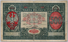 II RP, 500 marek polskich, 15.01.1919