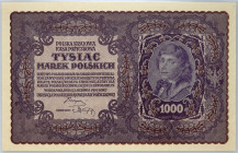 II RP, 1000 marek polskich 23.08.1919, I Serja B