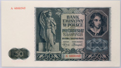 Generalna Gubernia, 50 złotych 1.08.1941, seria A