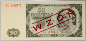 PRL, 50 złotych 1.07.1948, seria EL, WZÓR