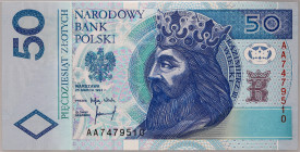 Polska, III RP, 50 złotych 25.03.1994, seria AA