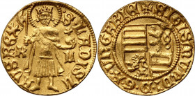 Hungary, Sigismund of Luxembourg 1387-1437, Goldgulden ND, Kremnitz
