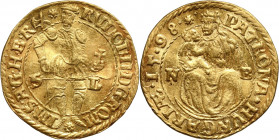 Hungary, Rudolph II, Ducat 1598 NB, Nagybanya