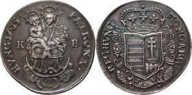 Hungary, Francis II Rákóczi, 1/2 Thaler 1705 KB, Kremnitz