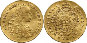 Austria, Joseph II, Ducat 1778 G, Nagybanya