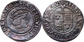 England, Henry VIII 1526-1544, Groat (4 Pence) ND, London