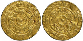 Fatimids. Abu-Mansur Nizar al-Aziz (365-386 AH/975-996 AD). 
Dinar, AH 375 , AU 4.02 g.
NGC F 15