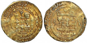 Ghaznavids. Farrukhzad, 1053-1059 
Dinar, Ghazna, AH 444, AU 3.61 g.
NGC AU 50