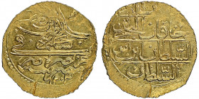 Selim III 1203-1222 AH
1 Zeri Mahbub, AH 1203/1, Misr, AU 2.6 g.
Ref : Fr. 54
NGC MS 64