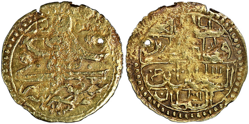 Selim III 1203-1222 AH
1/2 Zeri Mahbub, AH 1203/4, Misr, AU 1.22 g.
Fr. 56
NGC A...