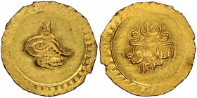 Selim III 1203-1222 AH
Findik, AH 1203/18, AU 3.45 g.
Ref : Fr.76
NGC MS 60