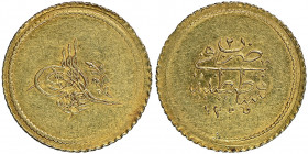 1 Memduhiye, AH 1223/2, AU 
Fr. 114
NGC MS 61