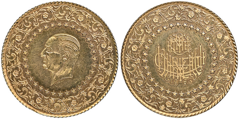 President Kemal Ataturk
250 Kurush DE LUXE, 1963, AU 17.54 g.
Fr. 209
NGC MS 64