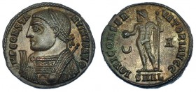 CONSTANTINO I. Follis. Alejandría (317-320). RIC-22, R2-R3. EBC+/ EBC. Escasa. Ex colección Dattari.