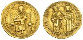 ROMANO III. Histamenon nomisma. Constantinopla (1028-1034). SBB-1819. Grafito. MBC+.