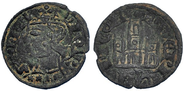 ALFONSO XI. Cornado de imitación castellana del conde de Valance y Die (circa 13...