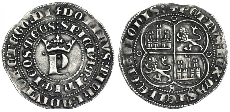 PEDRO I. Real. Sevilla. III-380. MBC+.