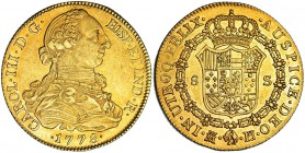 8 escudos. 1778. Madrid. PJ. VI-1625. B.O. EBC-/ EBC+.