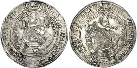 ESTADOS ALEMANES. Saxe-Old Gotha. Taler. 1626. WA. DAV-7431. Pequeña grieta. MBC+.