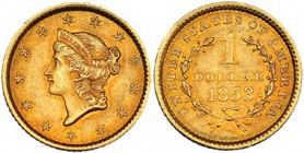 ESTADOS UNIDOS DE AMÉRICA. 1 dólar oro. 1853. KM-73. EBC-.