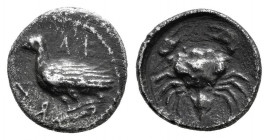 Akragas. Litra. 471-430 BC. (Hgc-2, 121). Ag. 0,67 g. A good sample. Rare. Choice VF. Est...225,00. 

Spanish Description: Akragas. Litra. 471-430 a...