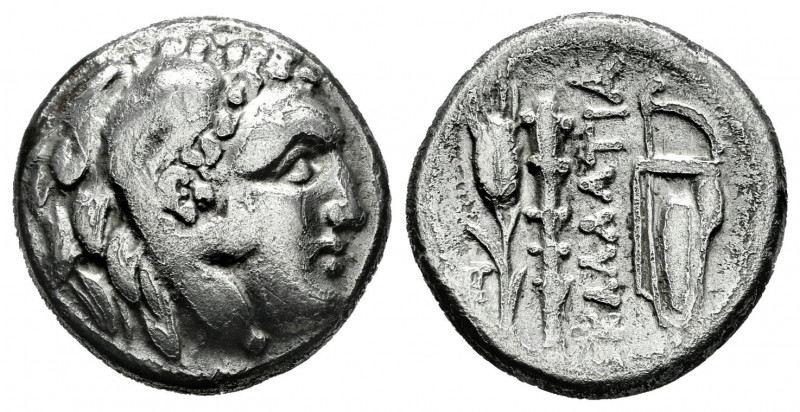 Moesia. Kallatis. Drachm. Century III-II BC. (AMNG-I/1 196 var). (SNG BM Black S...