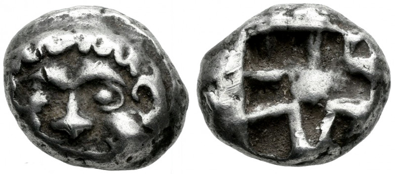 Mysia. Parion. Drachm. 550-520 BC. (Sng Cop-256). (Rosen-525). (Asyut-612). Anv....