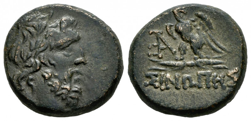 Pontos. Pharnakeia. AE 19. 95-90 BC. Time of Mithradates VI Eupator. (RG-4). (Hg...