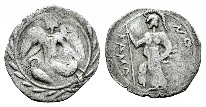Sicily. Kamarina. Litra. 461-435 BC. (Sng Ans-1112/6). (Hgc-2, 536). (Sng Ashmol...