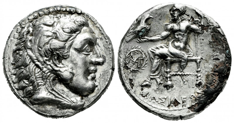 Seleukid Kingdom. Seleukos I Nikator. Fourée Tetradrachm. 311-300 BC. Babylon. I...