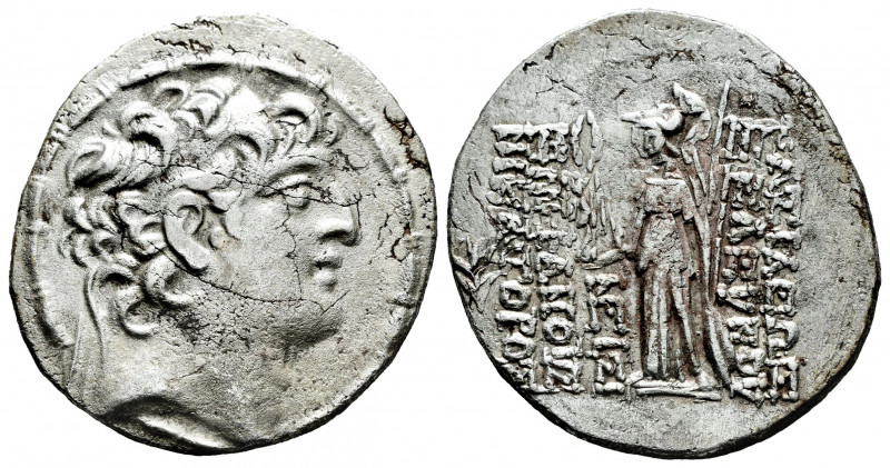Seleukid Kingdom. Seleukos VI Epiphanes Nikator. Tetradrachm. 96-94 BC. Seleukei...