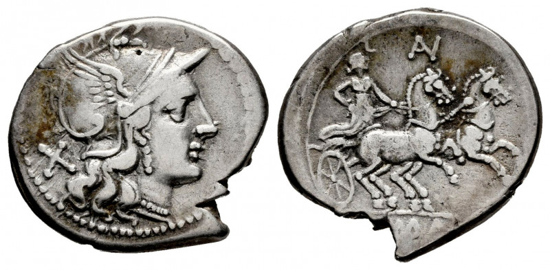 Aurelius. Aurelius. Denarius. 194-190 BC. Rome. (Ffc-182). (Craw-136/1). (Cal-25...