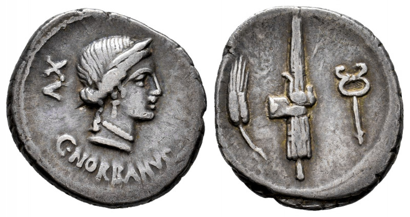 Norbanus. C. Norbanus. Denarius. 83 BC. Rome. (Ffc-943). (Craw-357/1b). (Cal-104...