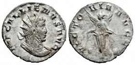 Gallienus. Antoninianus. 258-259 AD. Mediolanum. (Ric-V 1.505). (Mir-921I). (Rsc-1148). Anv.: IMP GALLIENVS AVG, radiate and cuirassed bust to right. ...